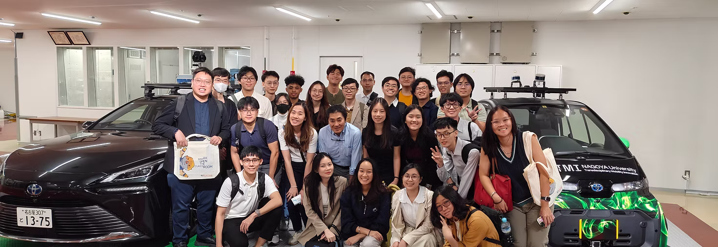 【実施報告】シンガポール国立大学学生が名古屋大学へ来学